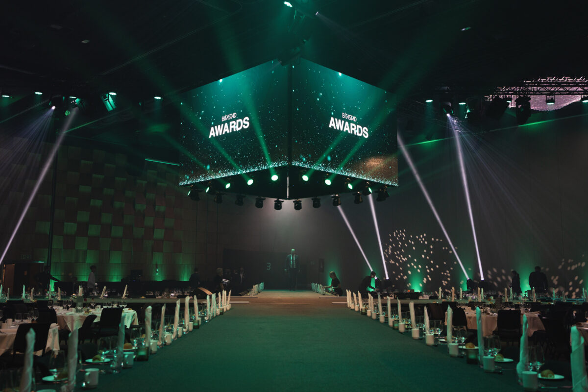 Bitastad scene rigg av norges beste eventbyrå, Z Event