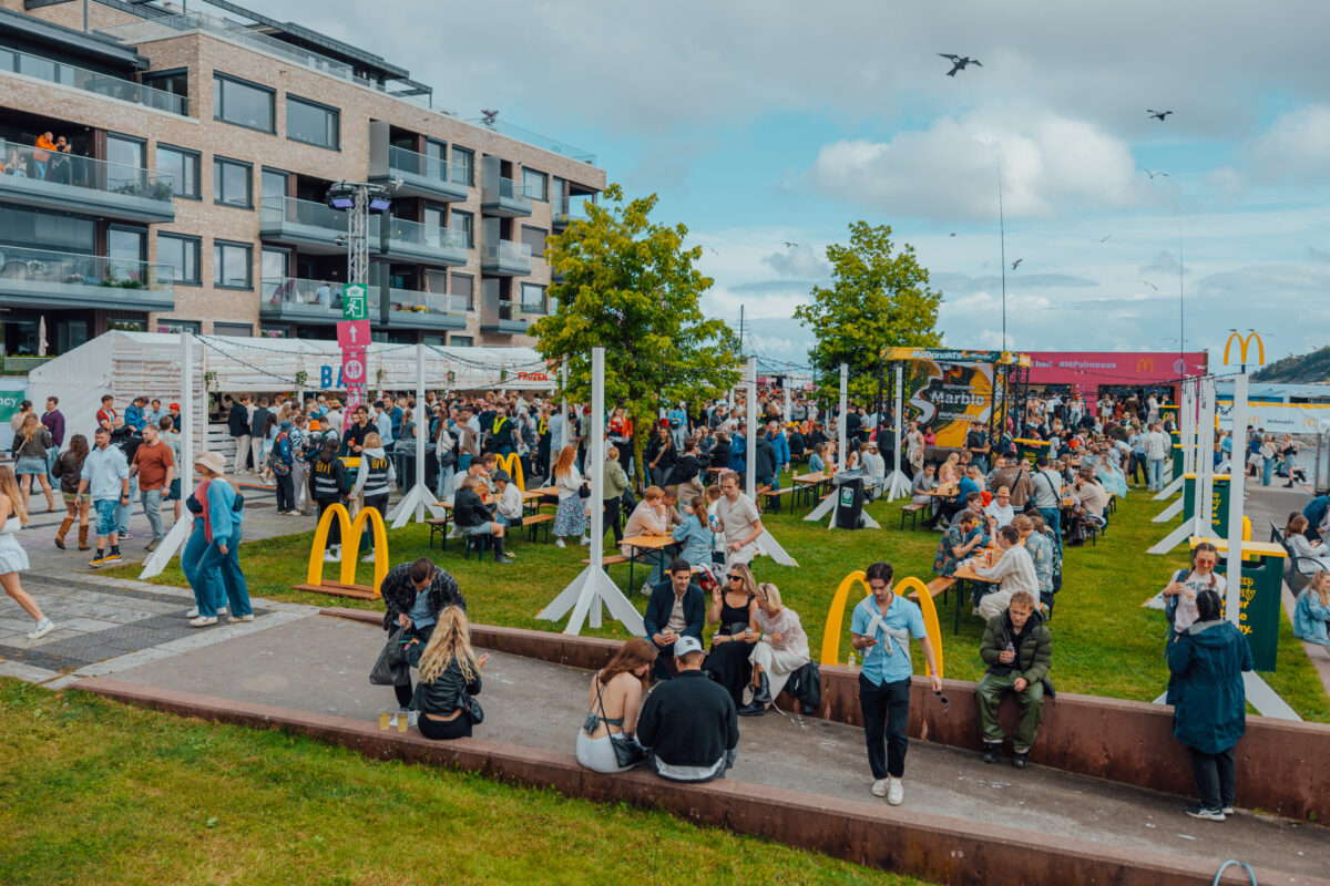 McDonalds Brand activation med Z Event på Palmesus