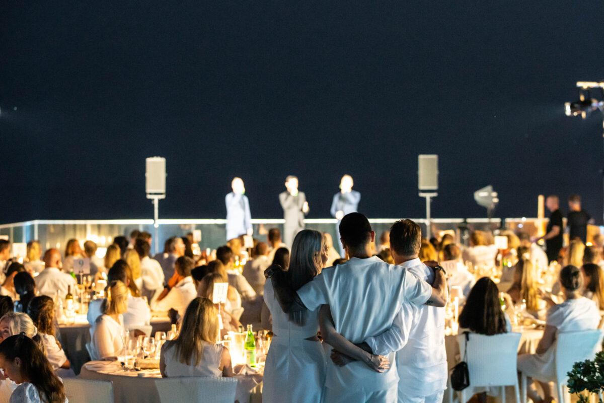 Orkla i Sardinia konsert på kvelden