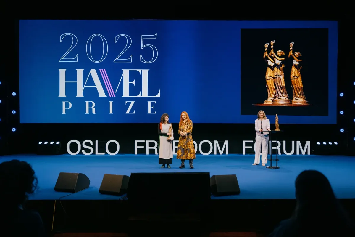 Past event gallery post event OFF 25 Oslo Havel Prize ceremony at the 2025 Oslo Freedom Forum V1