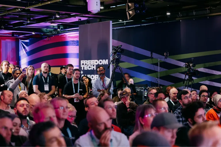 Past event gallery post event OFF 25 Oslo Freedom Tech Track at the 2025 Oslo Freedom Forum V1