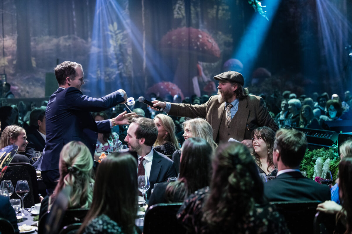 B2E arrangement med TINE som kunde