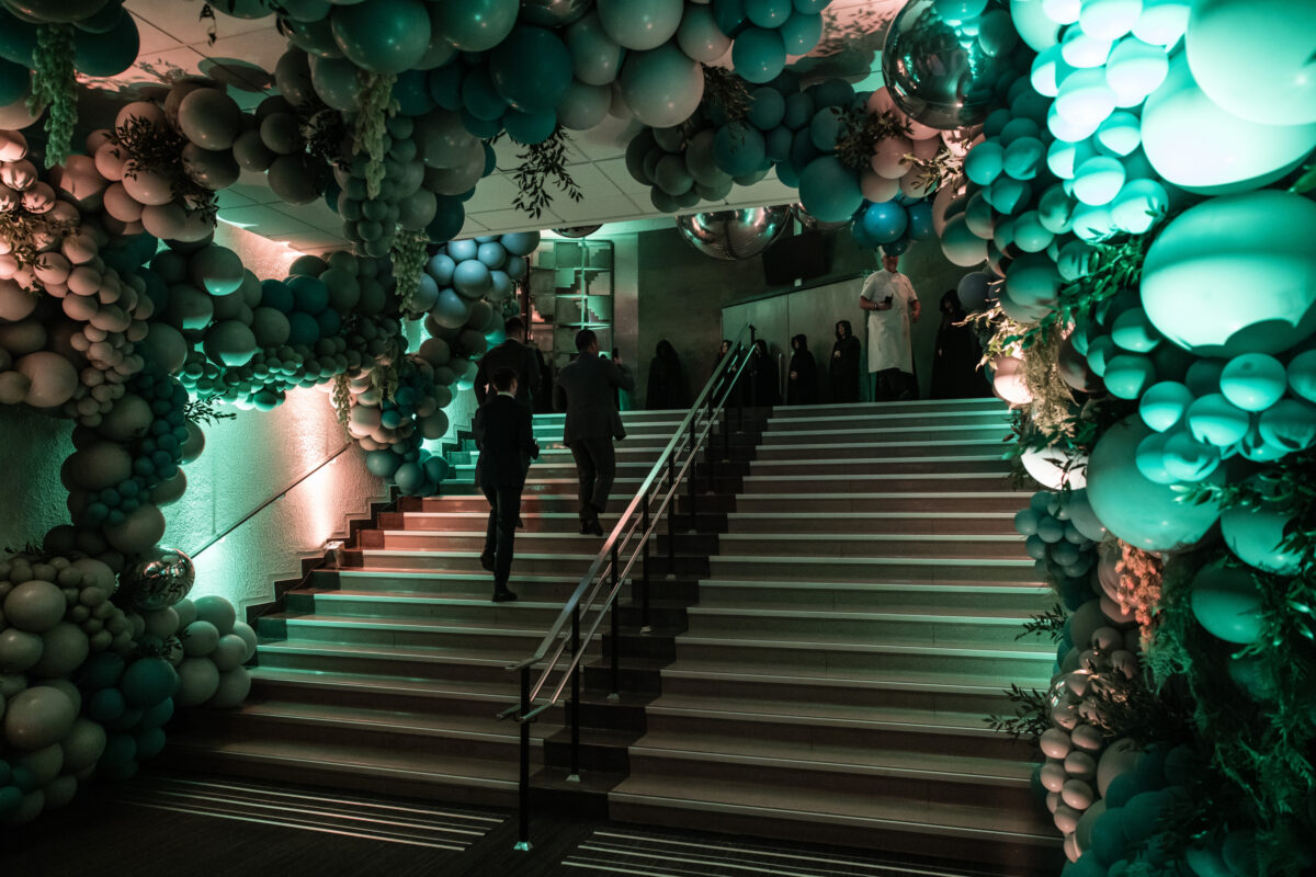 Dekor på arrangement TINE