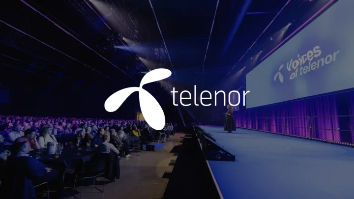 Går til Telenor B2E event case
